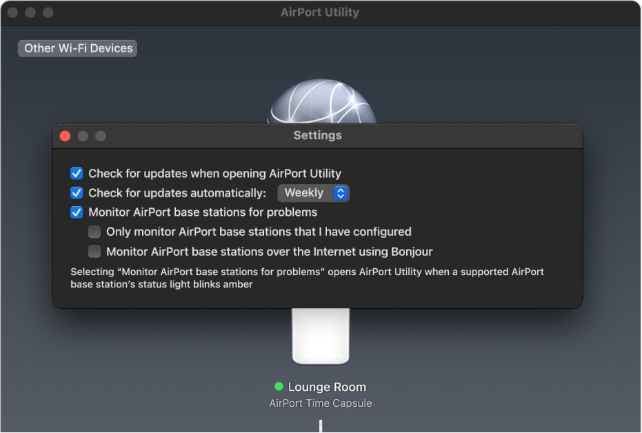 AirPort Utility User Guide for Mac – Apple Support (AU)