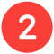 Le symbole indique le nombre de notifications en attente (invitations, modifications d’événements et calendriers partagés).