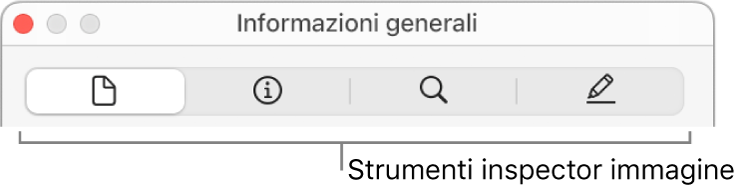 Gli strumenti inspector Immagine.