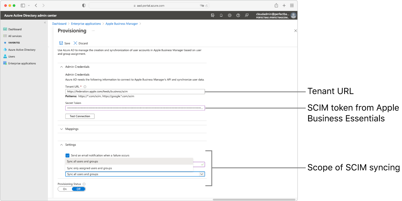 Microsoft Entra ID Sync Requirements With Apple Business Essentials ...