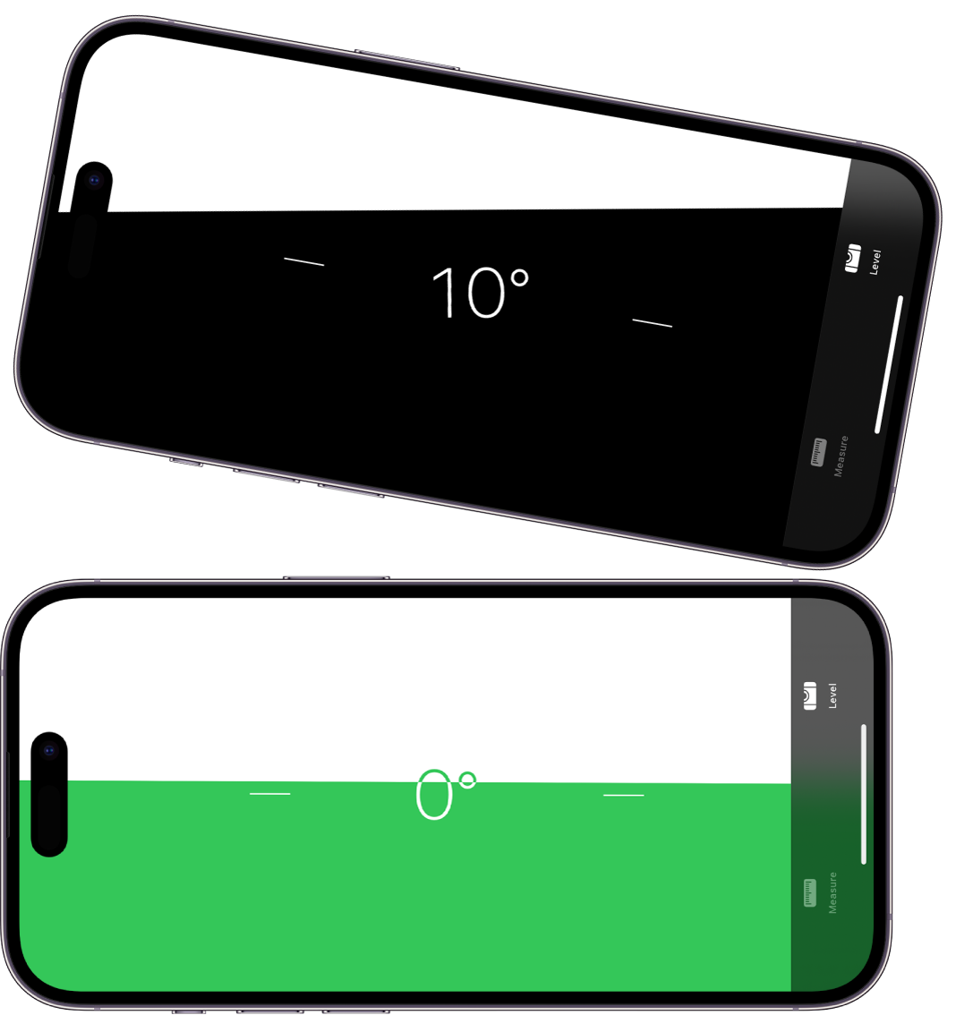 Use iPhone as a level - Apple Support