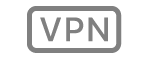 VPN күй белгішесі.