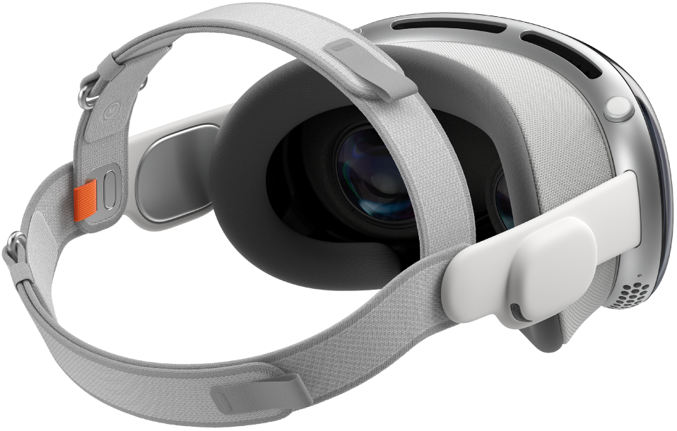 Apple Vision Pro with the Dual Loop Band attached.