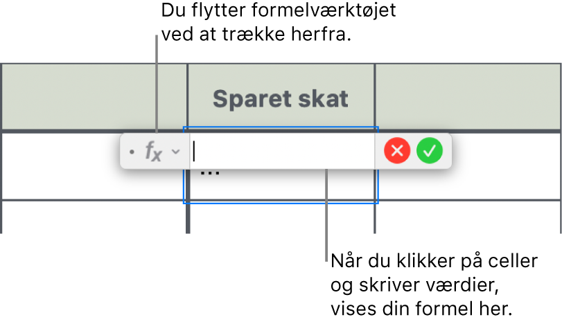 Formelværktøjet.