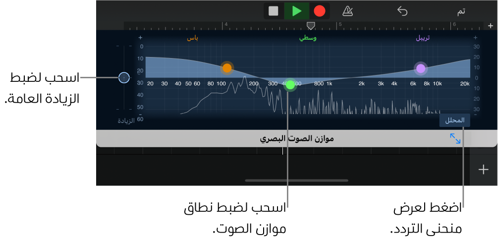 موازن الصوت البصري