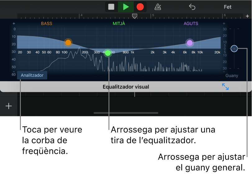 Equalitzador visual