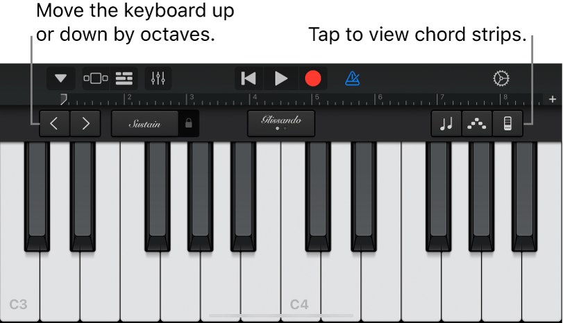 Keyboard Touch Instrument