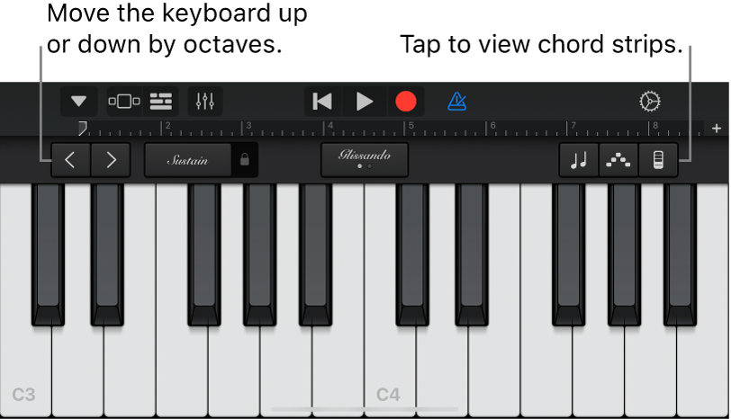 Keyboard Touch Instrument