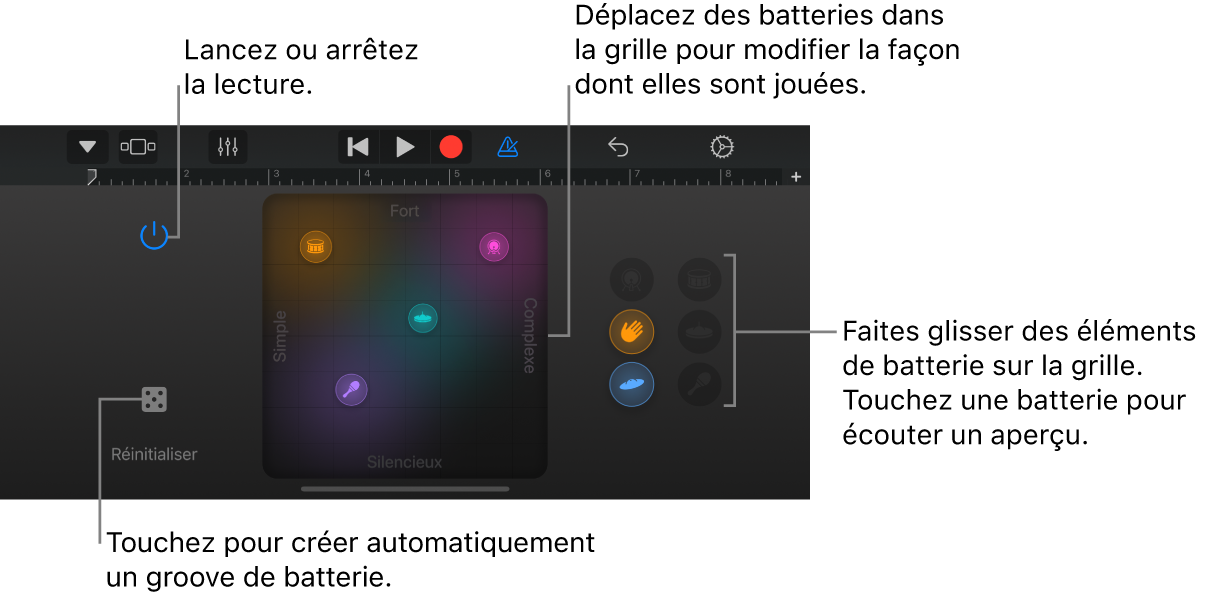 Instrument tactile Smart Drums