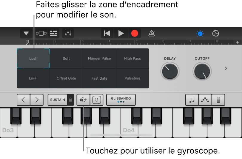 Instrument tactile Clavier