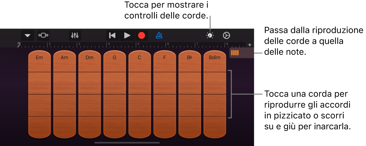 Strumento Touch Archi