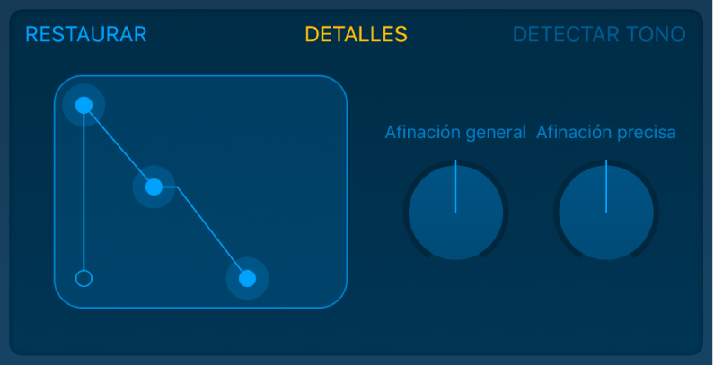 Envolvente y tono del Sampler