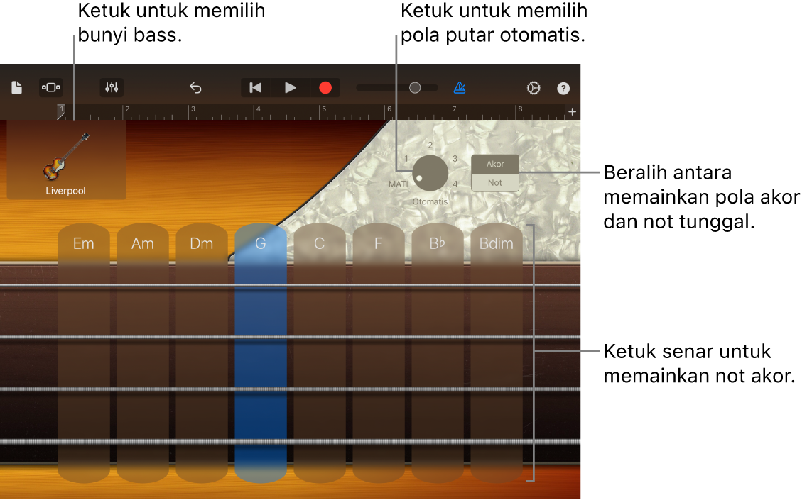 Instrumen Sentuh Bass