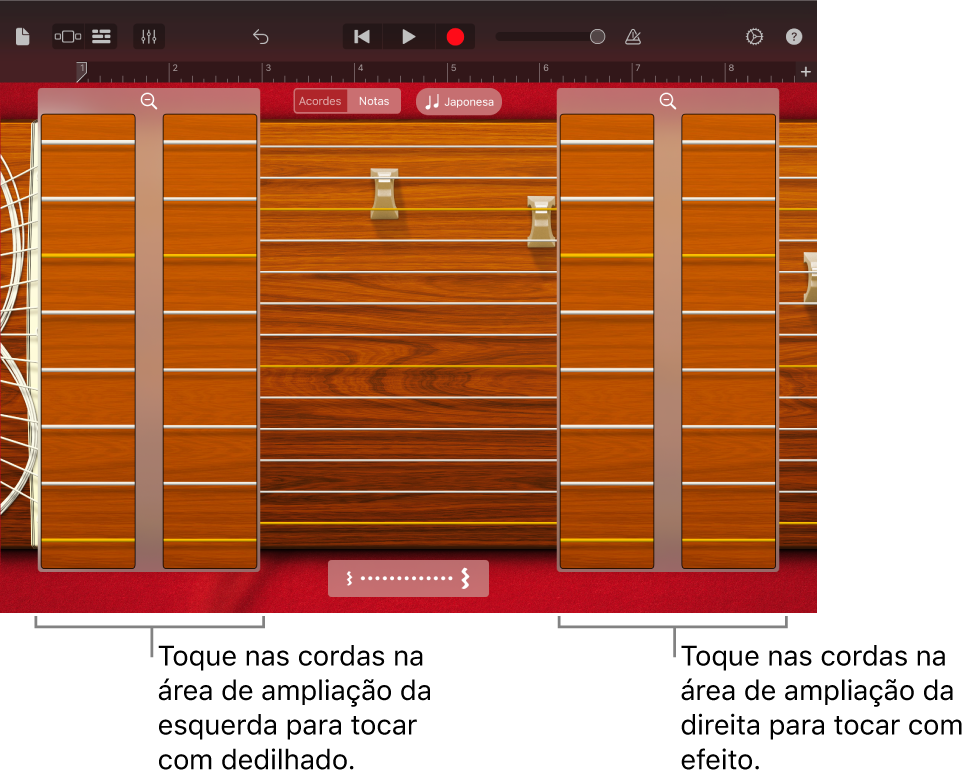 Áreas de ampliação do koto