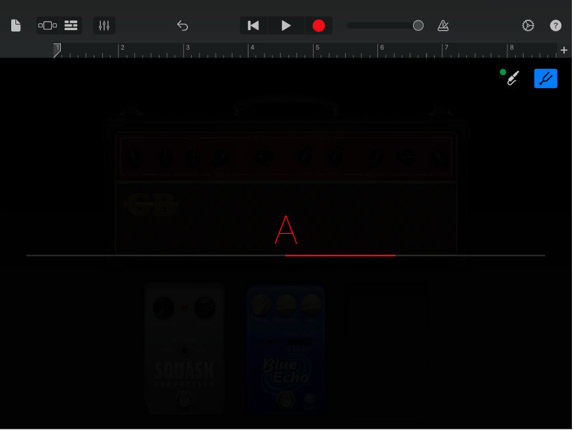 Gitar Amplifikatörü akort aleti