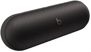 黑色 Beats Pill 揚聲器。