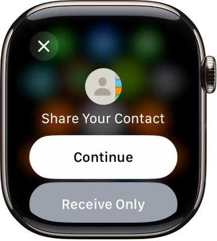 Use NameDrop on Apple Watch to share contact information Apple Support AU