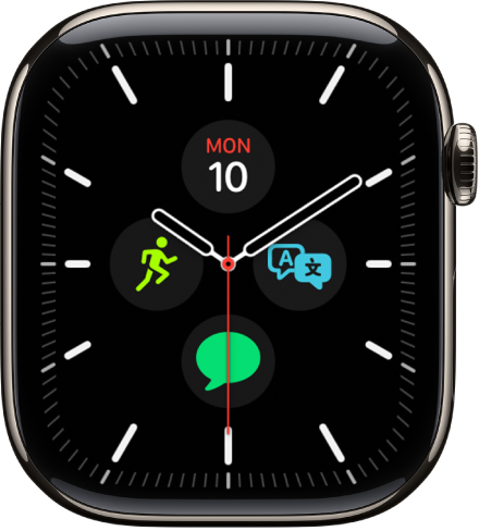 Apple analog watch best sale