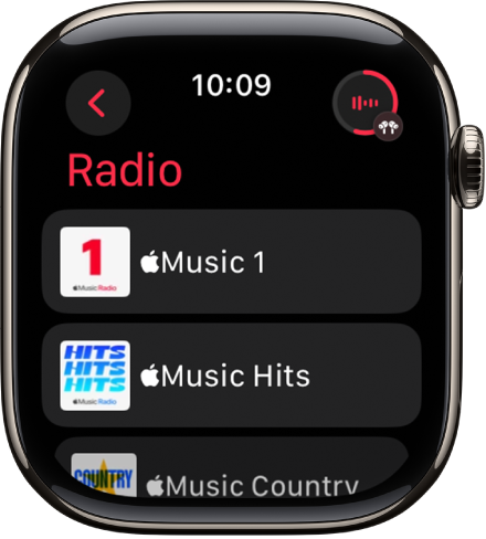 Escuchar la radio en el Apple Watch Soporte tecnico de Apple US