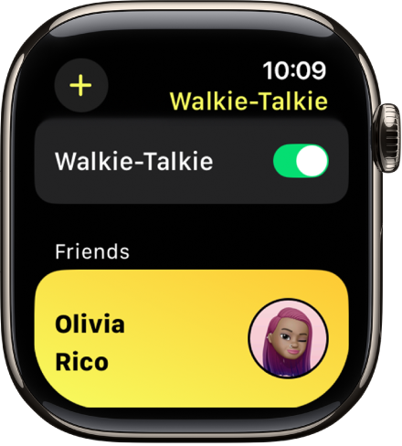 Para que sirve el walkie talkie del apple watch sale