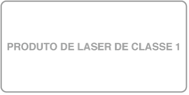 símbolo de produto Laser de Classe 1