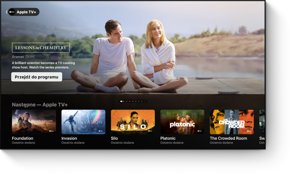 Aplikacja Apple TV+