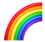 L’Emoji d’arc-en-ciel.