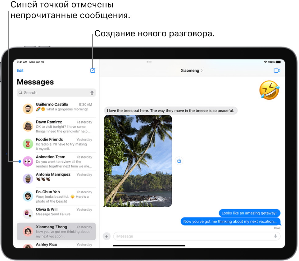 Программы для приёма и отправки SMS сообщений на iPad