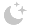  An icon symbolizing nighttime clear.