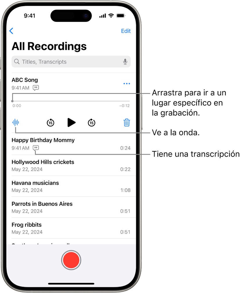 Como grabar un mensaje de voz en mi iphone sale