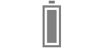 Statussymbolet for Bluetooth-batteri.