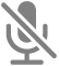 butonin Microphone Off Muted