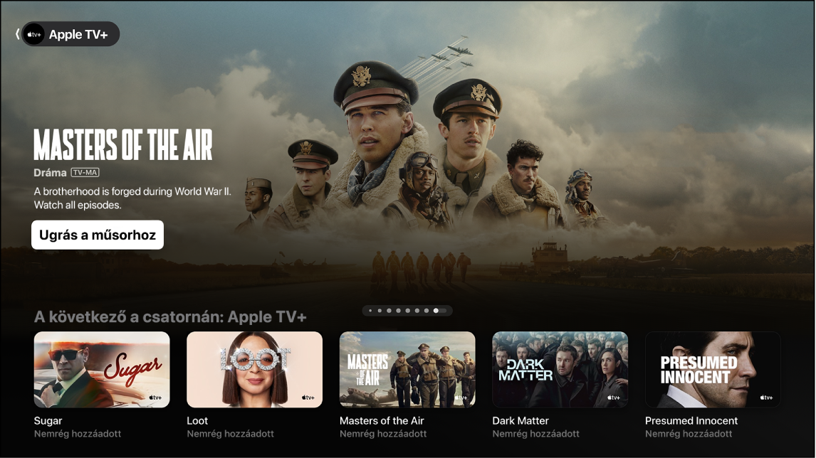 Az Apple TV + app