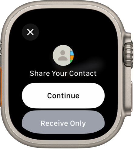 Apple watch no contacts hotsell