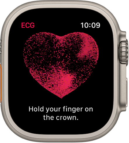 Record an electrocardiogram with the ECG app on Apple Watch Ultra Apple Support