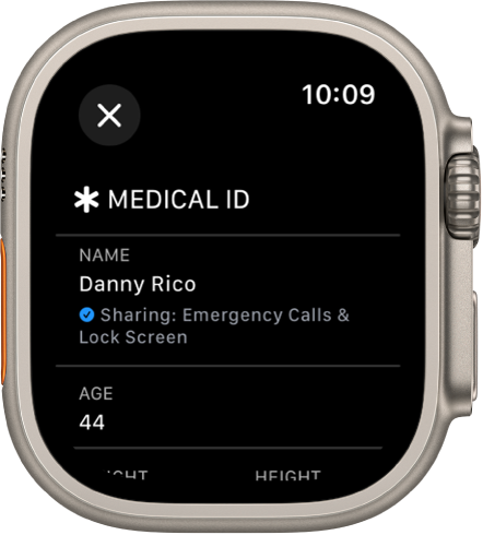 Apple watch medical id band hotsell