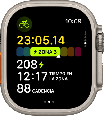 Andar en bici con el Apple Watch Ultra Soporte tecnico de Apple US