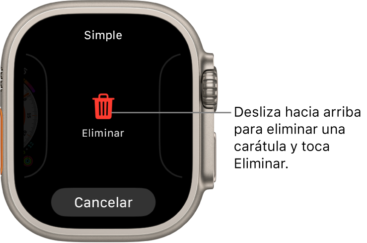 Cambiar la caratula en el Apple Watch Ultra Soporte tecnico de Apple CL