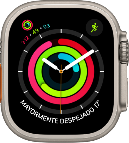 Caratulas del Apple Watch Ultra y sus funciones Soporte tecnico de Apple US