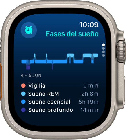 App control del sueño apple watch sale