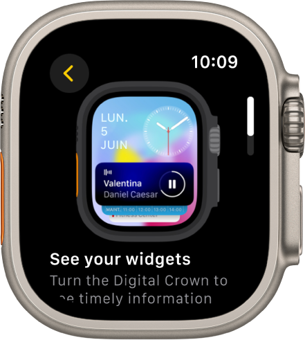 L’app Astuces qui affiche une astuce relative à l’Apple Watch.