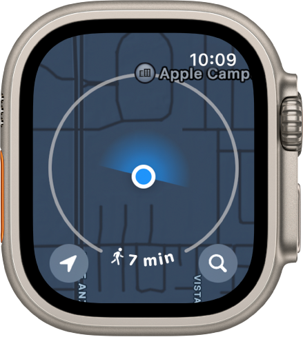 Encontre lugares e explore com o Apple Watch Ultra Suporte da Apple BR