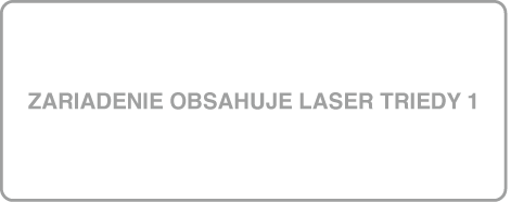 Symbol laserového produktu triedy 1