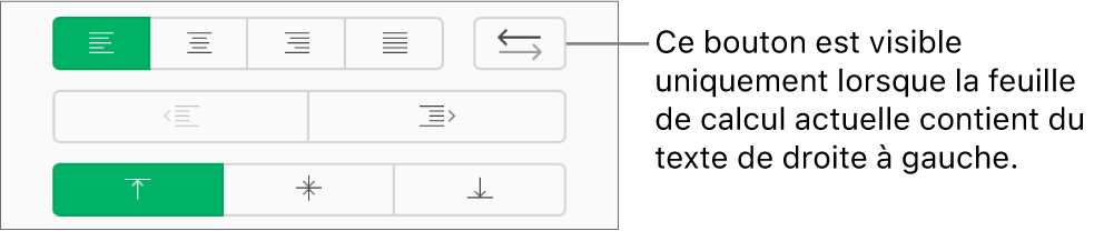 Bouton Direction du texte dans la barre latérale Format.