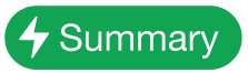 the Summary Action menu button