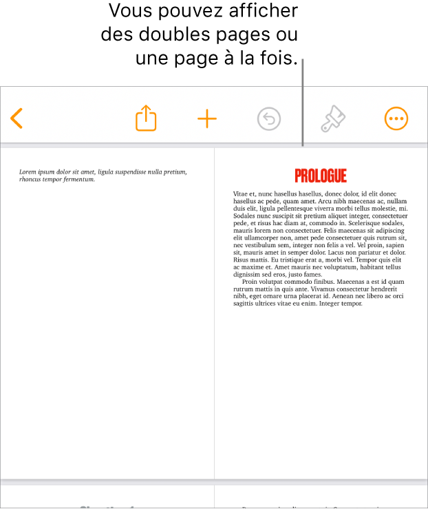 Un document dont les pages sont présentées sous forme de doubles pages.