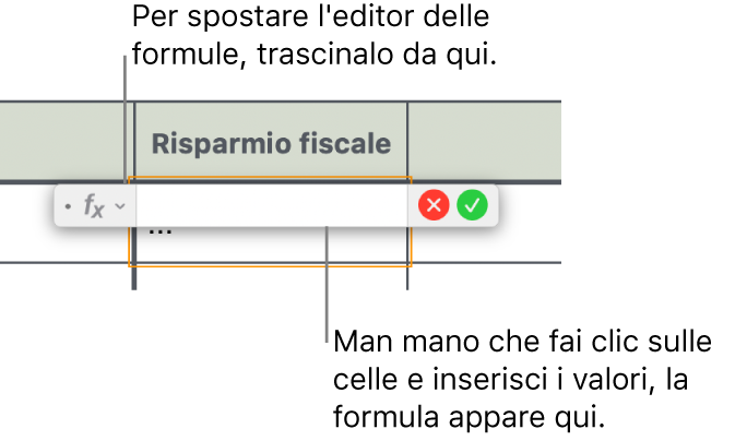 L’Editor formule.