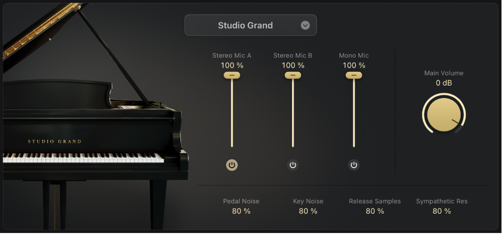 Abbildung. Studio Piano