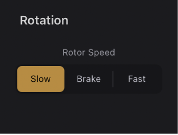 Abbildung. Grundlegende Parameter für Vintage B3 Rotor Cabinet