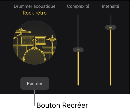 Figure. Bouton Session Player dans l’éditeur de Session Player.